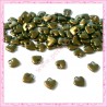 50 breloques coeurs bronze 7mm