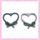  15 breloques coeur en métal bronze 3cm