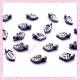  20 petites breloques feuilles d'arbres