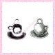  20 breloques tasses argentées en métal