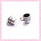  15 breloques tasse en métal argentées 1cm