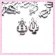 EXTRA-PRIX : 20 mini breloques harpes