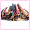 Mix de 10 canes fimo thème friandise