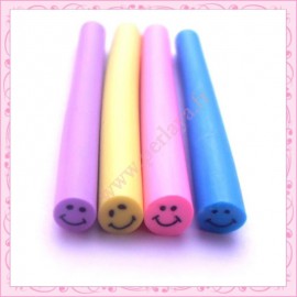 4 canes fimo smiley