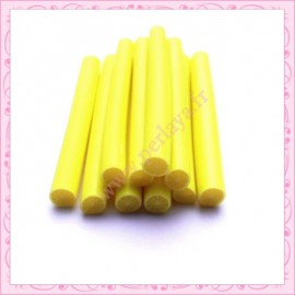 10 canes fimo citron