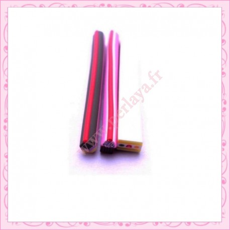 Mix de 6 canes fimo friandises gateaux, muffins