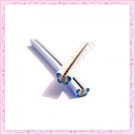  5 canes fimo papillon