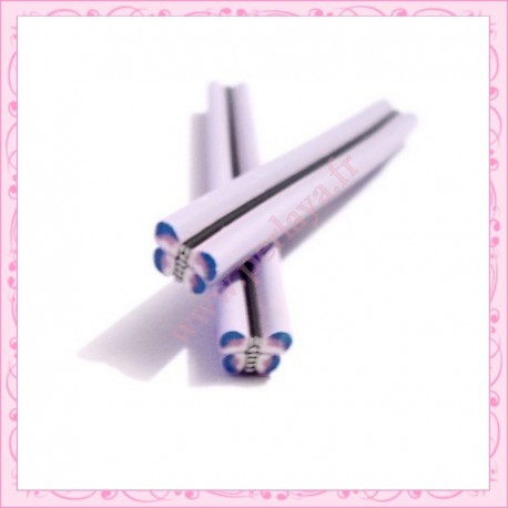  5 canes fimo papillon