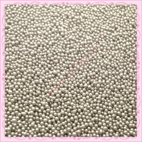 10 grs de micro-billes argenté