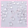 100 strass en acrylique 4,5mm transparent
