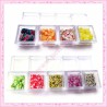 Mix de 9 boites tranche fimo fruit