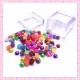 2 boites de mix cabochons 4mm