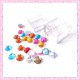 2 boites de mix strass rond 8mm en acrylique