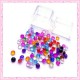 3 boites mix de strass 4mm