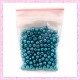 Lot de 200 perles nacrées en verre grise 4mm