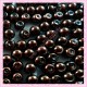 Lot de 200 perles nacrées en verre gris 6mm