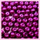 Lot de 200 perles nacrées en verre violette 6mm