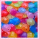 Mixte de 200 perles sequins 14mm en acrylique