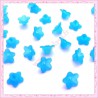 150 fleurs lucite en acrylique bleu