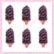 3 cabochons en résine glace esquimau 2,2cm
