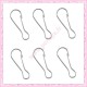 lot de 5 attaches argentées