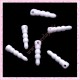 80 plugs anti-poussière blanc anti-poussière en plastique 17mm