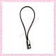 100 straps pour portable dragonne noires 4.5cm