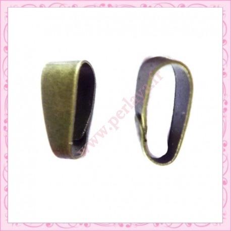 lot de 10 attaches pendentif 11mm 