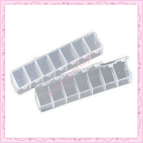 2 boîtes de rangement 16cm