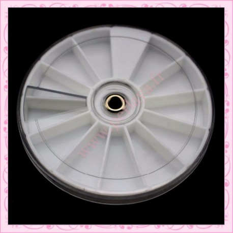  3 petites boîtes de rangement carrousel