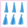  20 pompons bleu 3cm