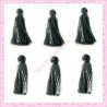  20 pompons gris 3cm