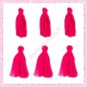 Lot de 20 pompons rouge 3cm