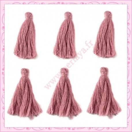 Lot de 20 pompons violet 3cm