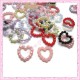 Mix de 50 appliques coeurs
