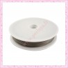 50 mètres de fil cablé 0.45mm gris