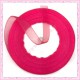 45 mètres de ruban organza 10mm rose fushia