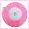 45 mètres de ruban organza 10mm rose