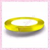 20 mètres de ruban satin 6mm jaune