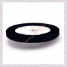 20 mètres de ruban satin 6mm noir
