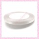 20 mètres de ruban satin 10mm blanc