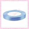 20 mètres de ruban satin 10mm bleu