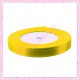 20 mètres de ruban satin 10mm jaune