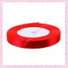 20 mètres de ruban satin 10mm rouge