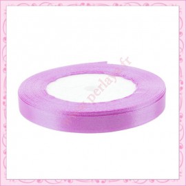 20 mètres de ruban satin 10mm violet