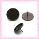 Lot de 20 clous pour boucle d'oreille bronze avec support de 12mm