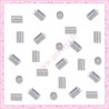 200 petits bouchons pour boucle d'oreille 3mm
