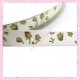 4 mètres de ruban 9mm motif fleur