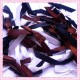 mélange de 50 noeuds satin noir marron blanc