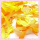 mélange de 50 noeuds satin jaune orange